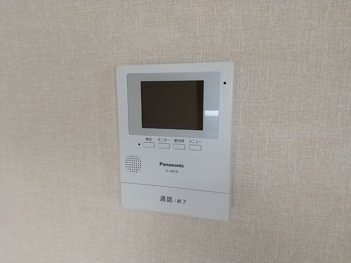 セキュリティ　室内写真は別部屋の写真です。