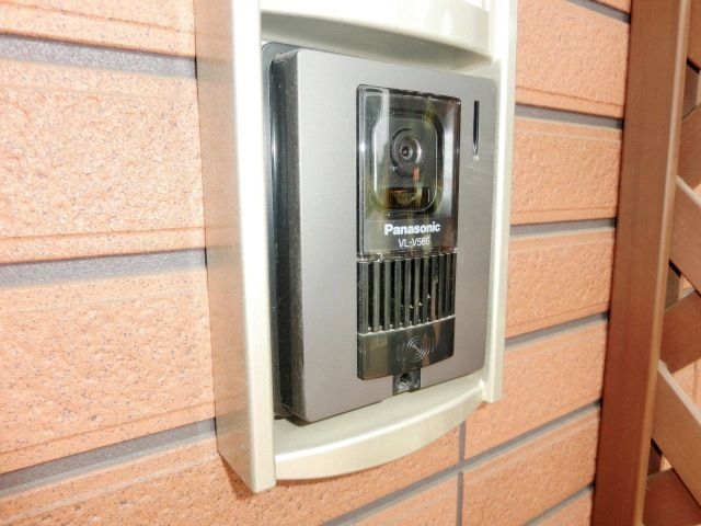 セキュリティ　来訪者が分かるTVモニターホンです。