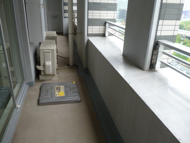 バルコニー　写真は同タイプ住居です。