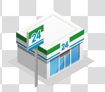 コンビニ　ファミリーマート 京王八王子店（コンビニ）まで1870m