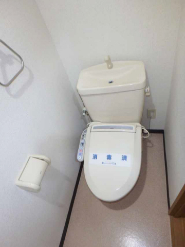 トイレ　暖房便座付き！（イメージ）