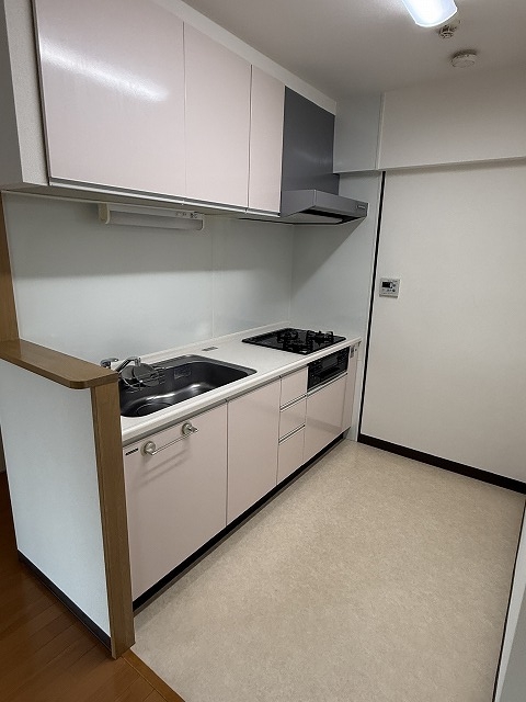 キッチン　システムキッチン３口