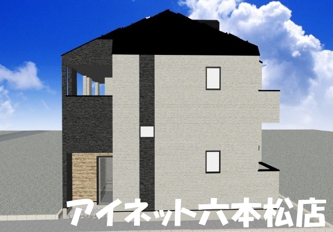 建物外観　飯倉エリアに人気シリーズ物件の新築が完成します！