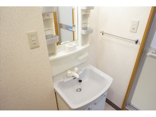 洗面設備　写真は他の号室です