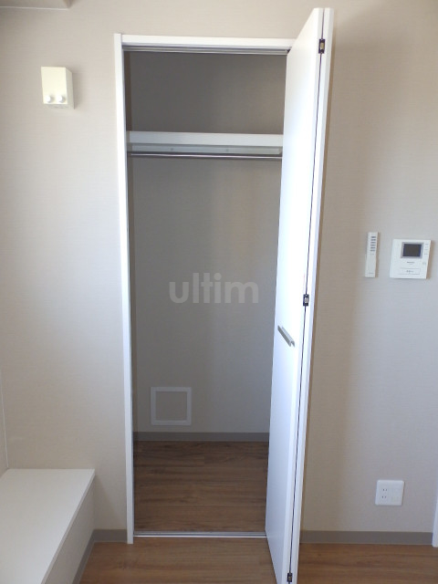 収納　同じタイプのお部屋の写真です。ご参考までに