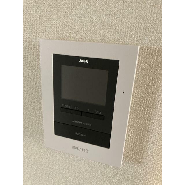 セキュリティ　モニター付きインターホンで防犯面も安心です！