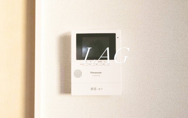 セキュリティ　モニター付きインターホンです。