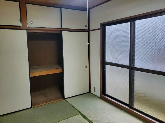 収納　たっぷりとした収納スペースです