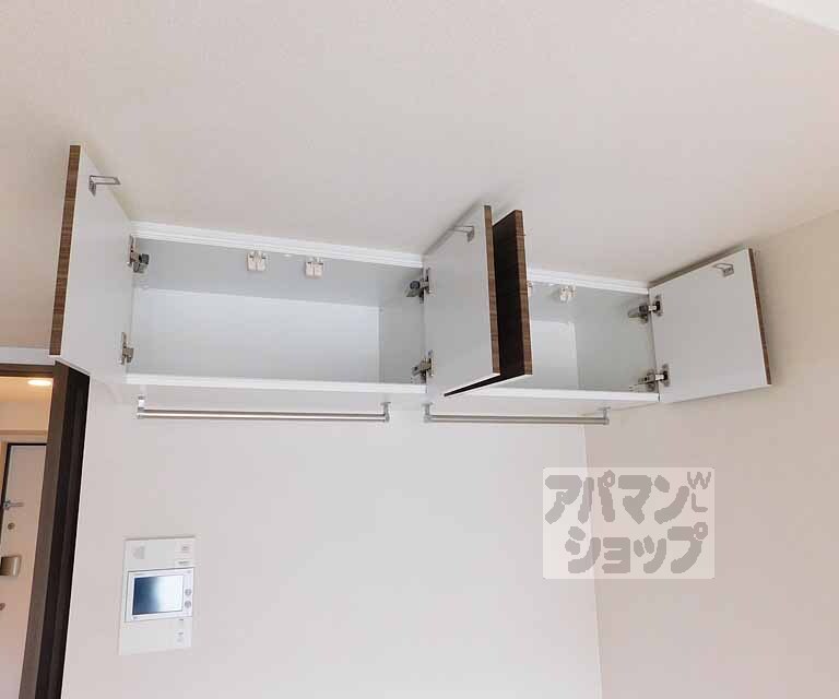 収納　ここには何を入れましょうか。