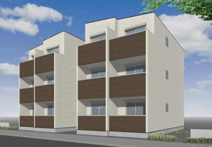 建物外観　外観パースです。