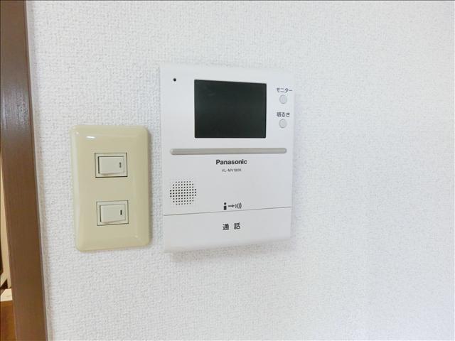 セキュリティ　来客時に安心の設備。