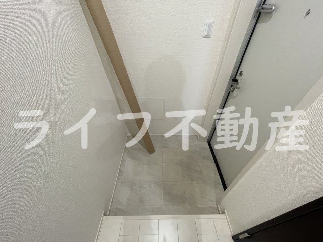 玄関　ゆったりとした玄関です