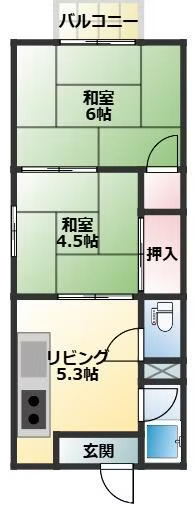 ニューエステート西本町の間取り写真