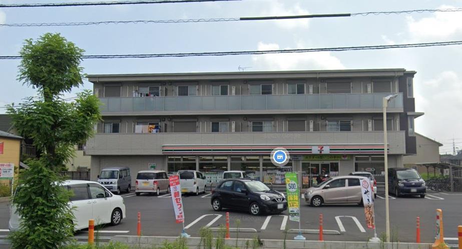 コンビニ　セブンイレブン　吉川さくら通り店（コンビニ）まで733m