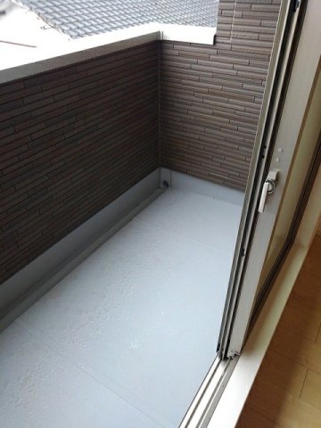 バルコニー　広々としたバルコニーです