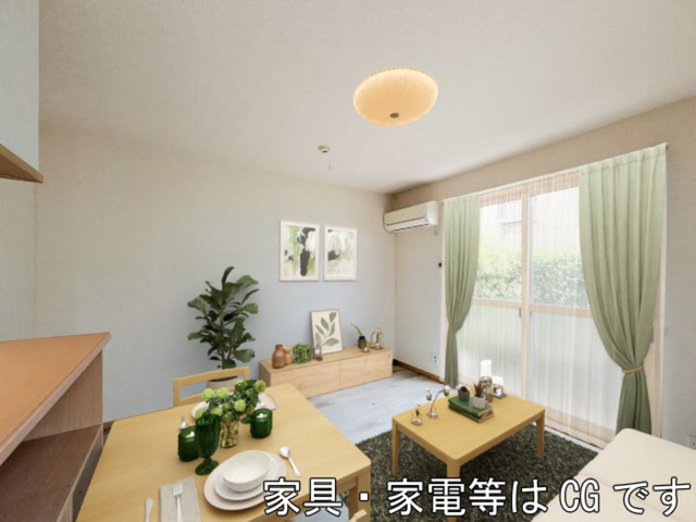 居室・リビング　家具／家電はＣＧです