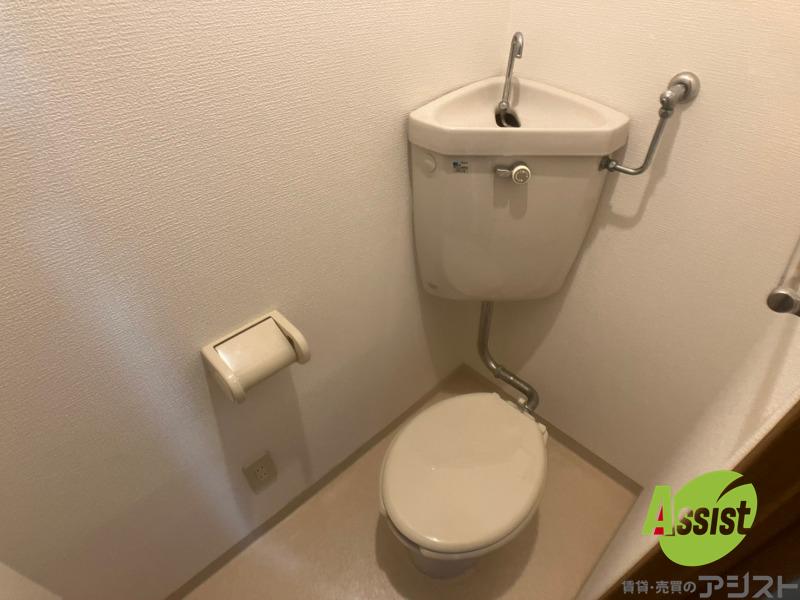 トイレ　トイレは清潔感があり安心して使えますね！