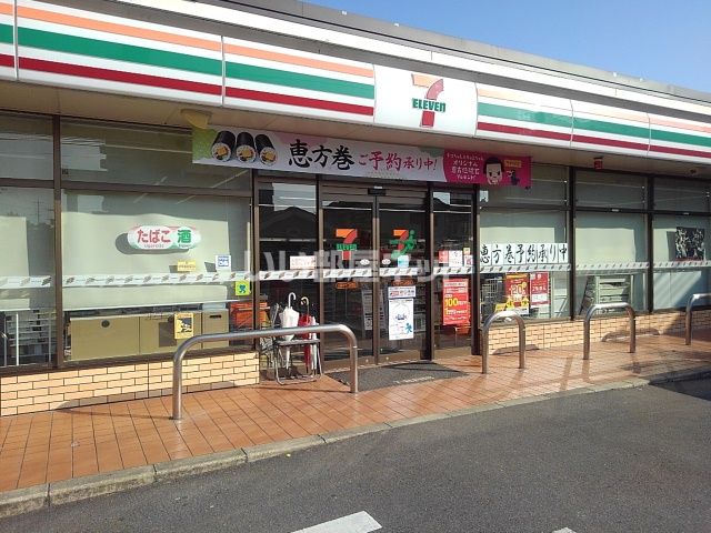 コンビニ　セブンイレブン 久留米十二軒屋店（コンビニ）まで603m