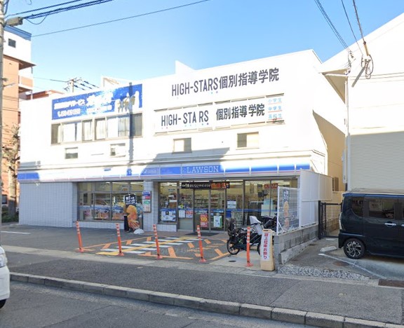 コンビニ　ローソン 神戸深江北町二丁目店（コンビニ）まで180m