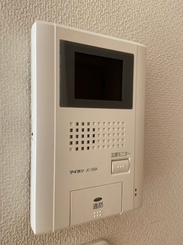 セキュリティ　モニタ付インターホンで安心♪