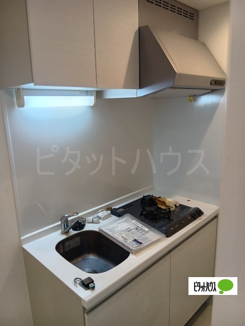 キッチン　２口ガスキッチン