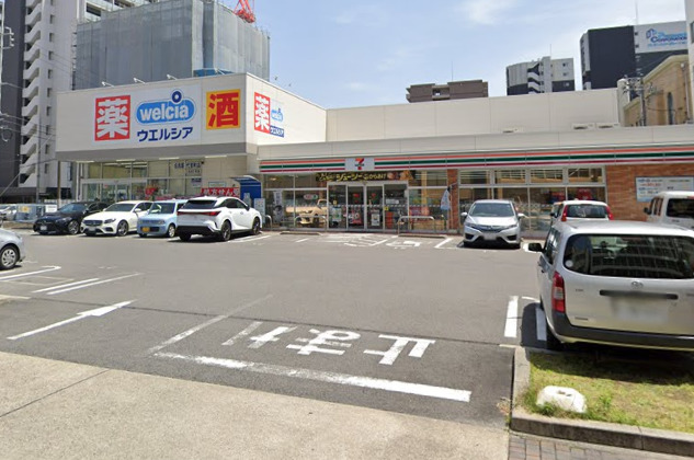 コンビニ　セブンイレブン 名古屋代官町店（コンビニ）まで152m