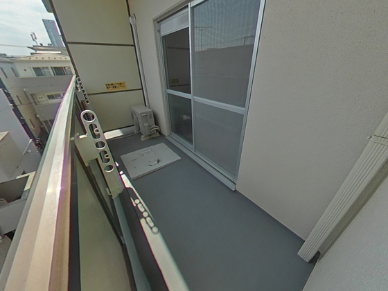 バルコニー　※別部屋の写真です