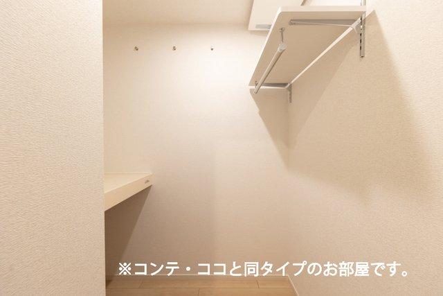 収納　大きなスペースがあり、収納には困りません
