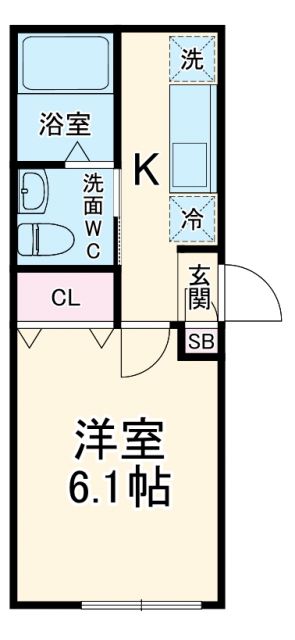 VAU house 寒川町の間取り写真