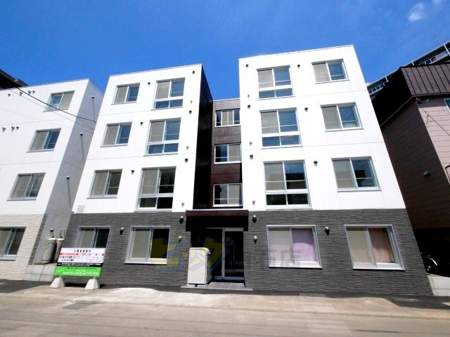 建物外観　Ｗｉ－Ｆｉ付ネット無料・ガス料金上限制導入のマンションです♪