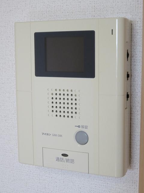 セキュリティ　モニター付きインターホン