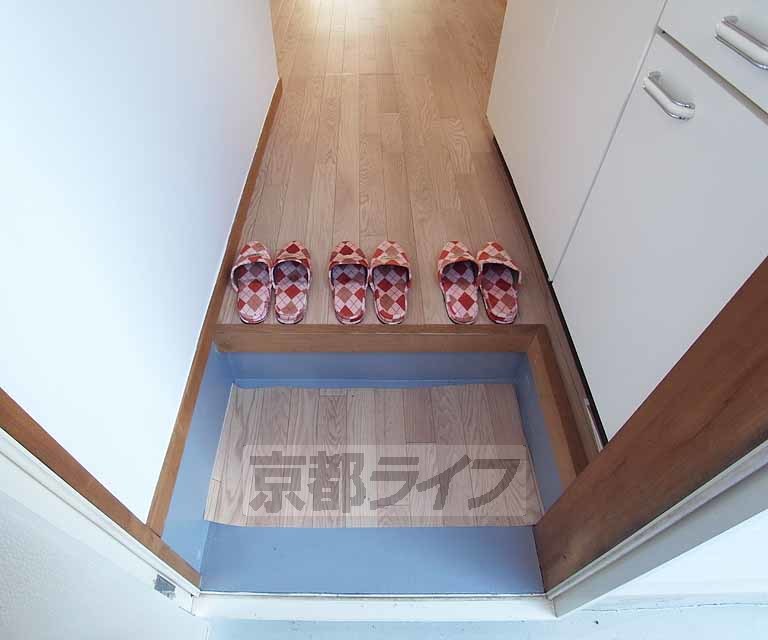 玄関　・お部屋探しは京都ライフまで・