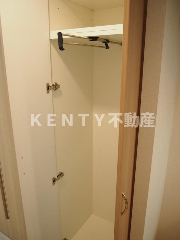 収納　ちょっとした収納スペースも充実しています