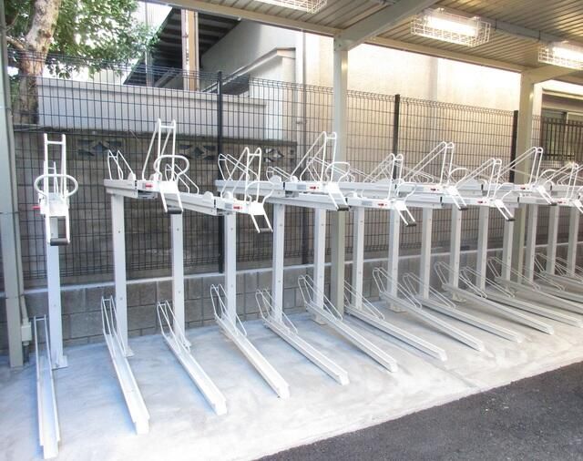 駐車場　駐輪場です