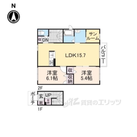 LIVRE2の間取り写真