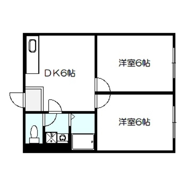 アリタマンション京橋の間取り写真
