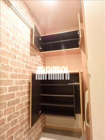 玄関　靴や傘もしまいやすい