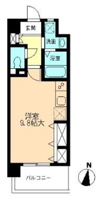 グラシア武蔵中原の間取り写真