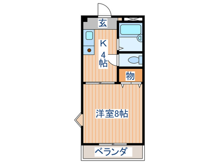 コンフォ-トシティの間取り写真