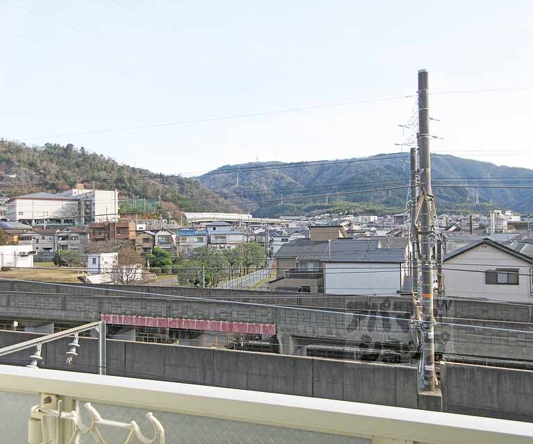 眺望　線路横・