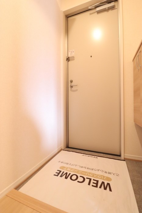 玄関　シューズボックス付きの玄関