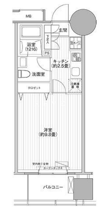 桜ヒルズ九段北の間取り写真