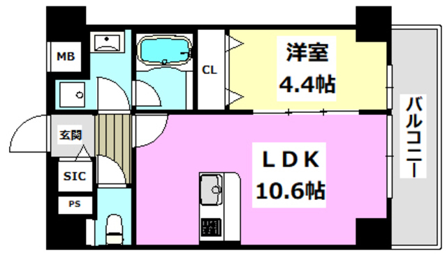 イマジン茨木の間取り写真