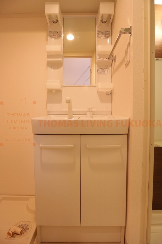 洗面設備　写真は別号室です。