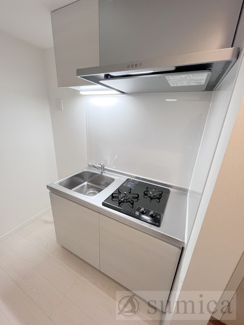 キッチン　２口システムキッチンでお料理楽しく♪♪