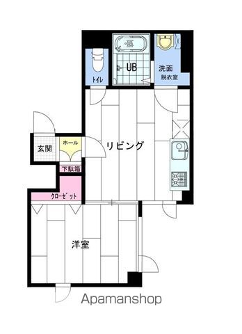 ロイヤルキャッスル壱番館の間取り写真