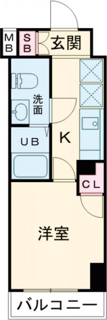 GENOVIAお花茶屋skygardenの間取り写真