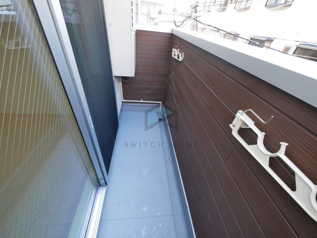 バルコニー　広々としたバルコニーです