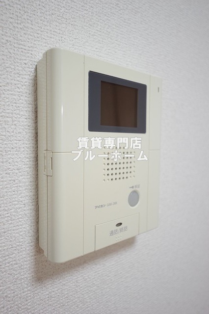 セキュリティ　モニター付きインターホン！