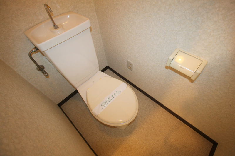 大阪モノレール本線 柴原阪大前駅 徒歩15分 6階建 築38年のトイレ写真